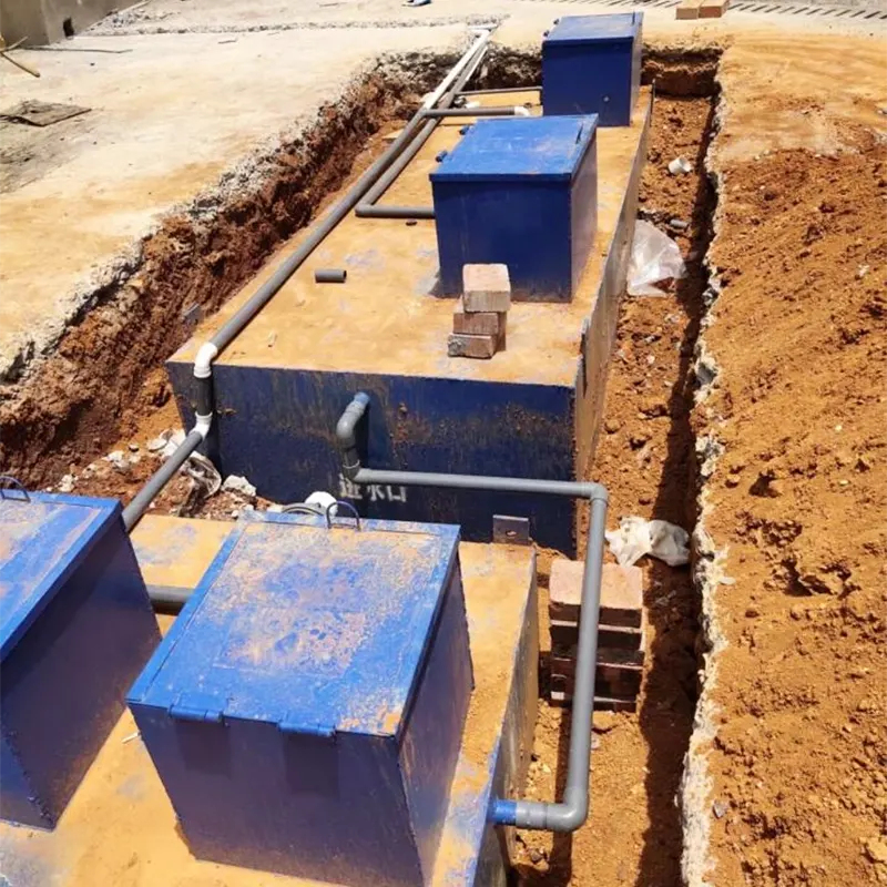 புதைக்கப்பட்ட உள்நாட்டு கழிவுநீர் சமூக நடுத்தர அளவிலான உபகரணங்கள்