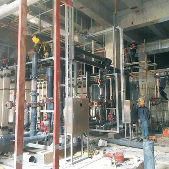 நீர் சுத்திகரிப்பு பட்டறை ஆன்-சைட் கேஸ்